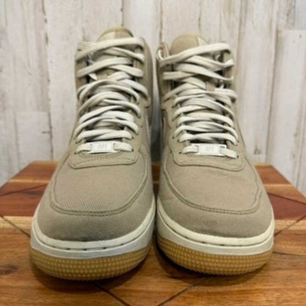 Nike Air Force 1 High Utility Men's Sneakers Khaki‎ Size 10 - Picture 2 of 8